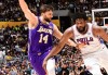 东契奇受伤！湖人大逆转，詹姆斯8失误破NBA纪录，里夫斯35分救主